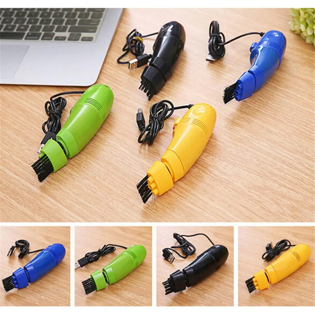 Portable Mini Handheld USB Keyboard Vacuum Cleaner Computer Dust Blower Duster For Laptop Desktop PC Computer Cleaning Kit Tool