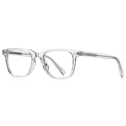 Anti Blue Light Computer Glasses Simple Square Eyeglasses Frames Korean Style Unisex TR90 Willow Nail Glasses Frame in Stock