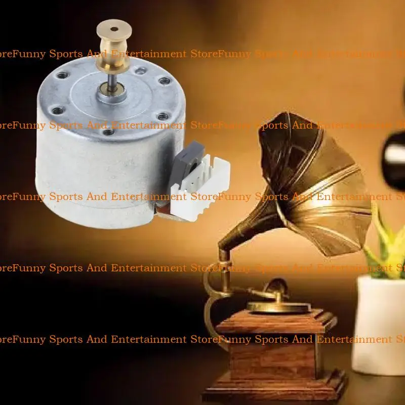 C4de Phonograph Gramophone Metal Durntable Motor for DC 12V Record Player Parts