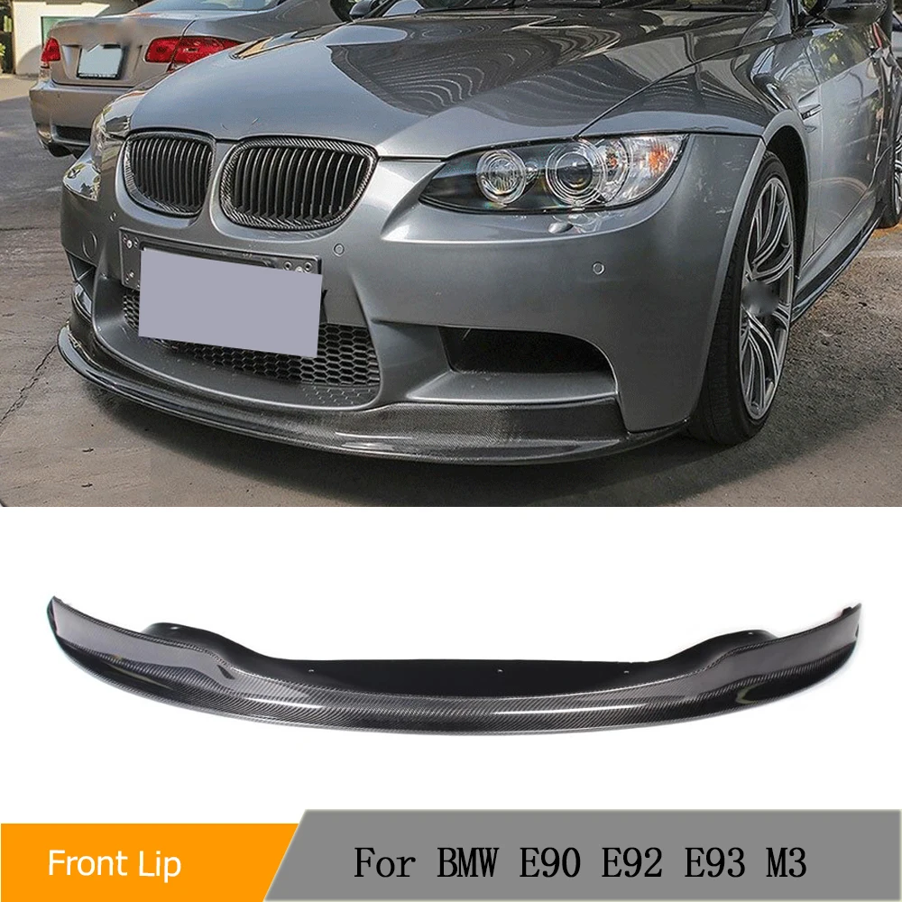 

Carbon Fiber/FRP Car Front Bumper Lip Spoiler Splitters for BMW E90 E92 E93 M3 Bumper 2008 - 2013 Front Body Kits Spoiler Lip