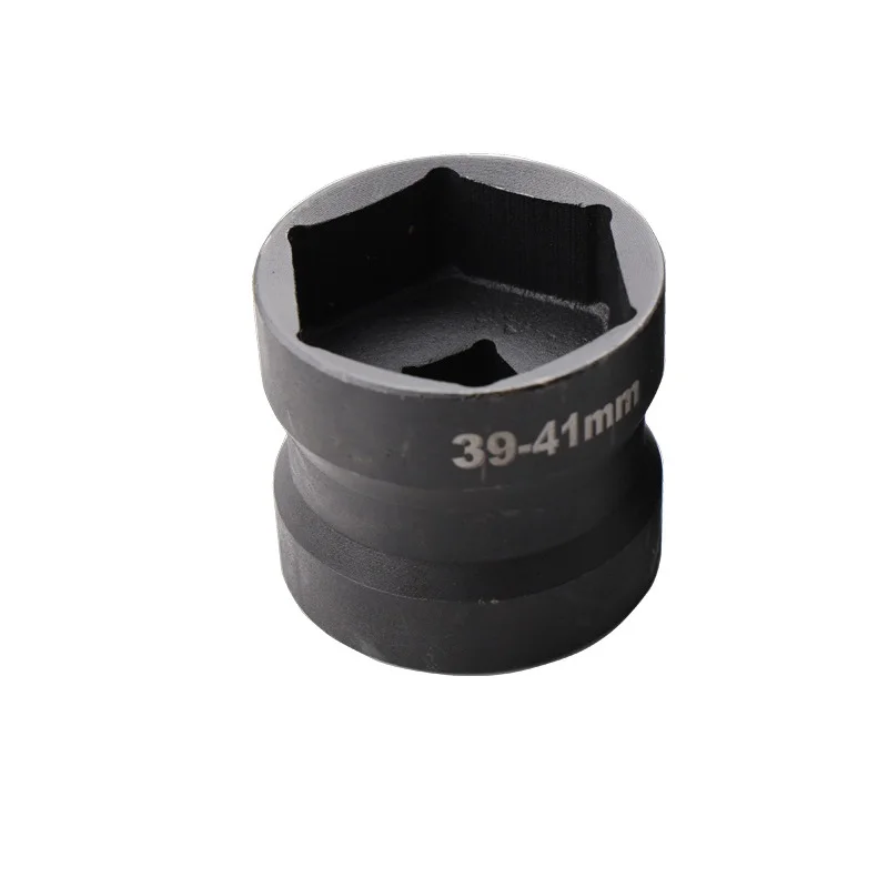 Carbon Steel Motorcycle Pulley Nut Socket Wrench Dual Size 39mm and 41mm Designed for Belt Drive System Service Applications