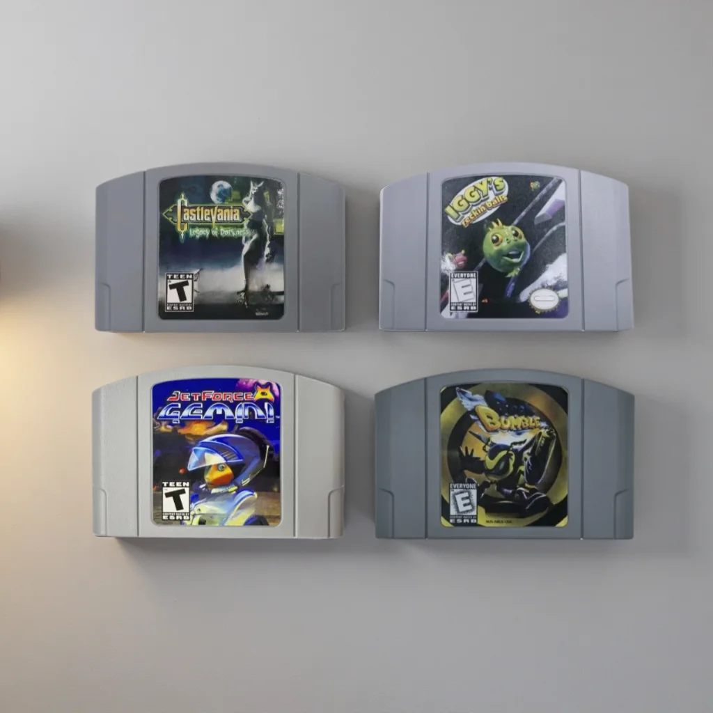 

N64 Game Cassette, US Version,Jet Force Gemini ,Castlevania Legacy，Quest ， Star Fox ， 64-bit English Game Cassette