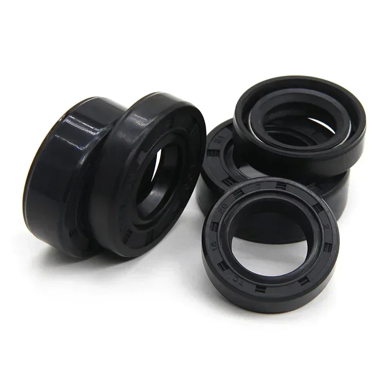 2/5/10pcs NBR Oil Seal ID16mm TC-16 * 24/26/28/30/32/35/40*4/5/7/8/10mm Nitrile Rubber Shaft Double Lip Oil Seals