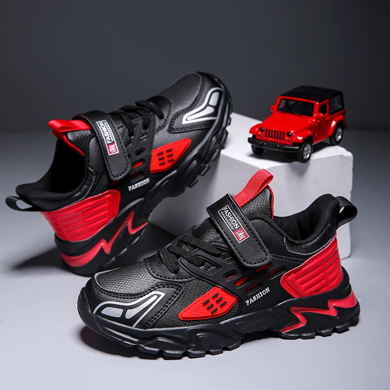 

New Autumn Low Cut Comfortable Childrens Sports Shoes Stable Support Running Shoes Fashionable Breathable Soft Casual Shoes