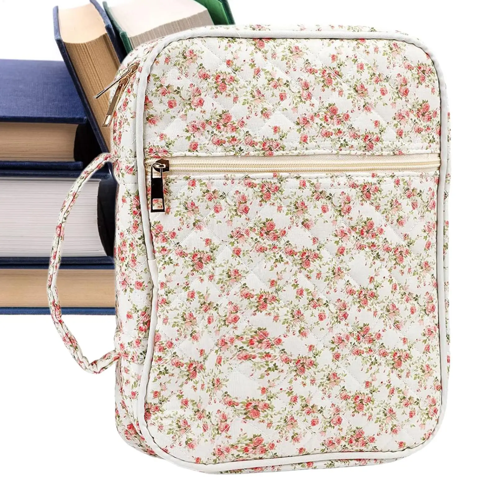 

Bible Case Book Bag With Handle Bible Bag With Zippered Pocket And Study Supplies For Christian Study Carry Scripture Travel