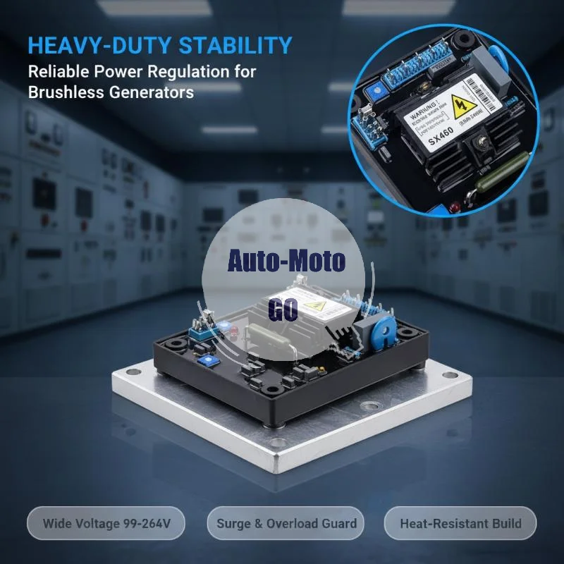 1Pcs SX460 AVR Generator Voltage Regulator Reliable Performance Automatic Voltage Stabilizer Board for Outdoor Event Power