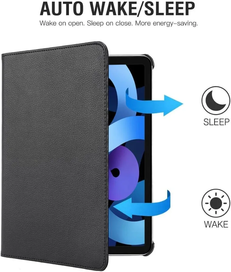 Custodia girevole a 360 gradi per iPad (A16)11th 11 2025 A3354 A3355 A3356 Smart Cover iPad 11 10th 2022 10.9 "A2696 A2757 A2777 Fundas