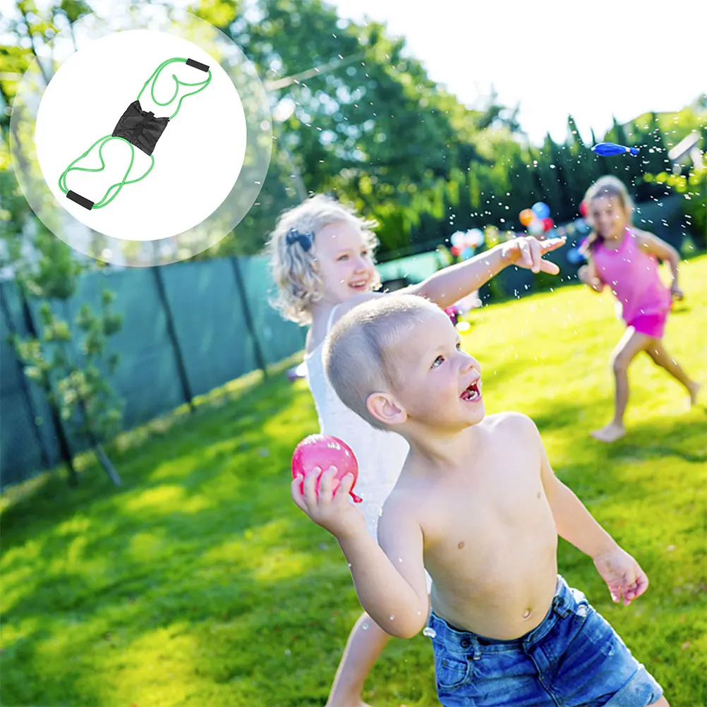 

2.1M Water Balloon Launcher Outdoor Play 30M Range Safe Material For Kids Pool Party Beach T Shirt Launcher Water