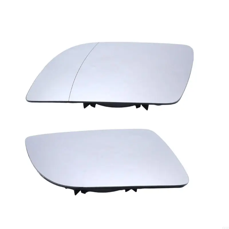 C63D Replacement Car Rear View Mirror Front Door Wing Glass Lens Wide Panoramic Anti-Glare for 9N 6Q0857522C 6Q0857521A