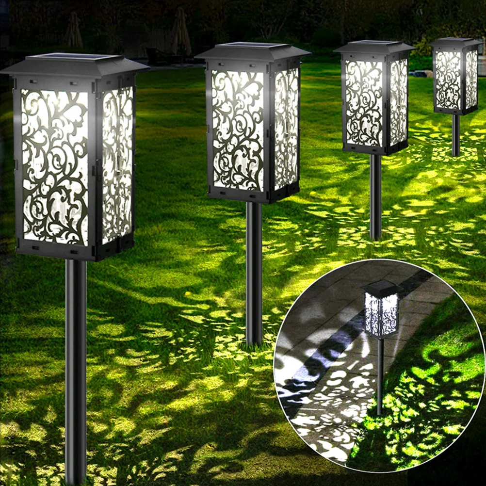 

Outdoor Solar Lights Waterproof Garden LED Lamp Durable ABS Material Long Service Life Pathway Lighting LED Solar Lights