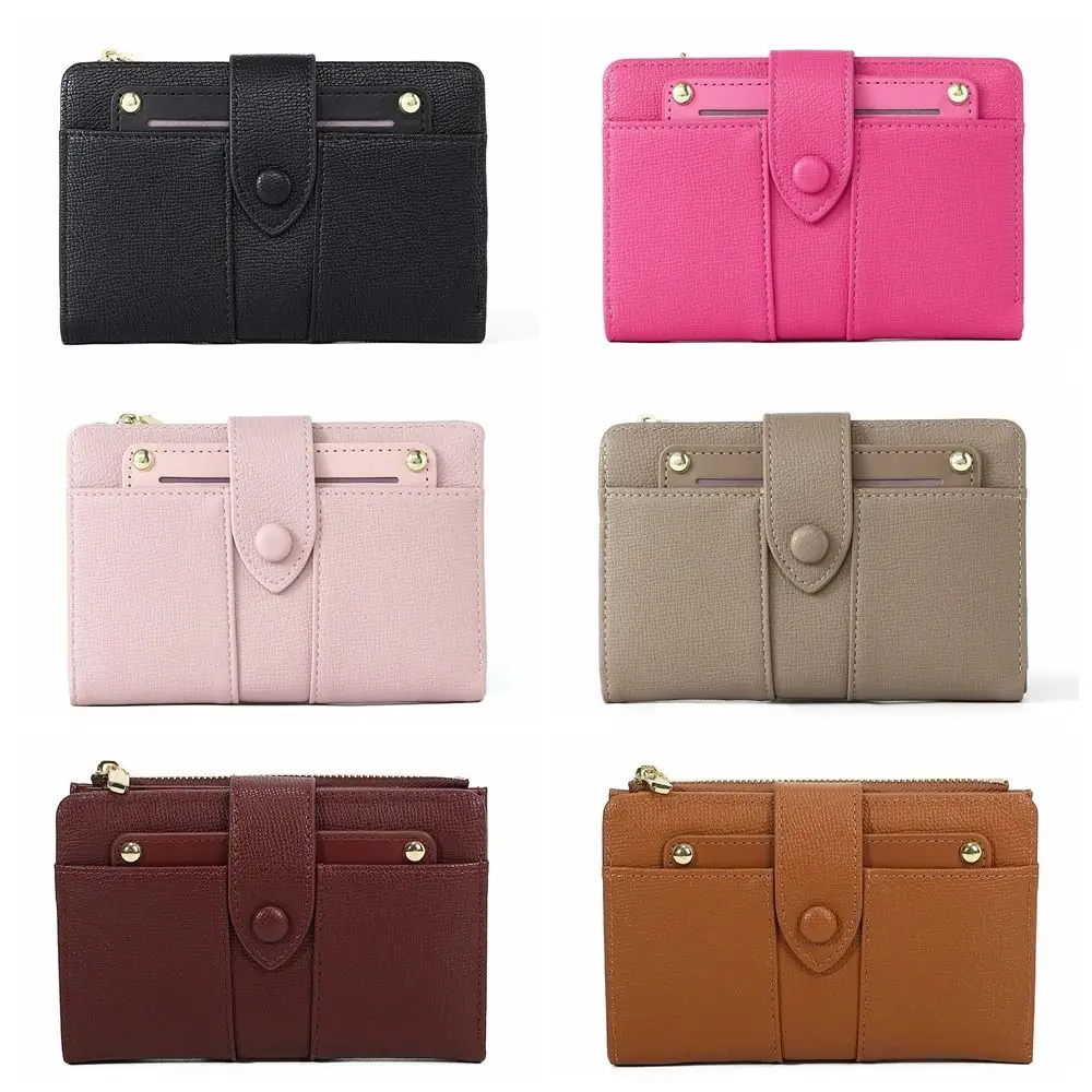 Portable Card Holder PU Passport Bag Passport Cover Ticket Holder Fold Purse Multifunctional Airplane Check-in Travel Wallet Men