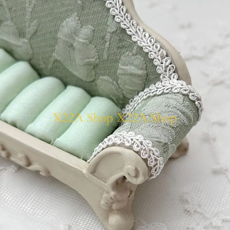

Unique Sturdy Fabric Jewelry Organizers with Elegant Chair Sofa for Earring Ring Storage and Decorative Room Display