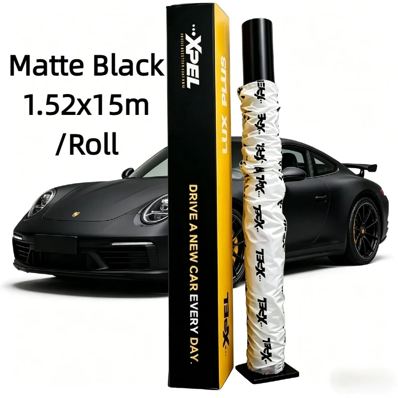 

Оригинальная американская пленка XPEL Satin Matte Black Auto Shield TPU PPF для защиты лакокрасочного покрытия, самовосстанавливающаяся, устойчивая к каменным камням и царапинам.