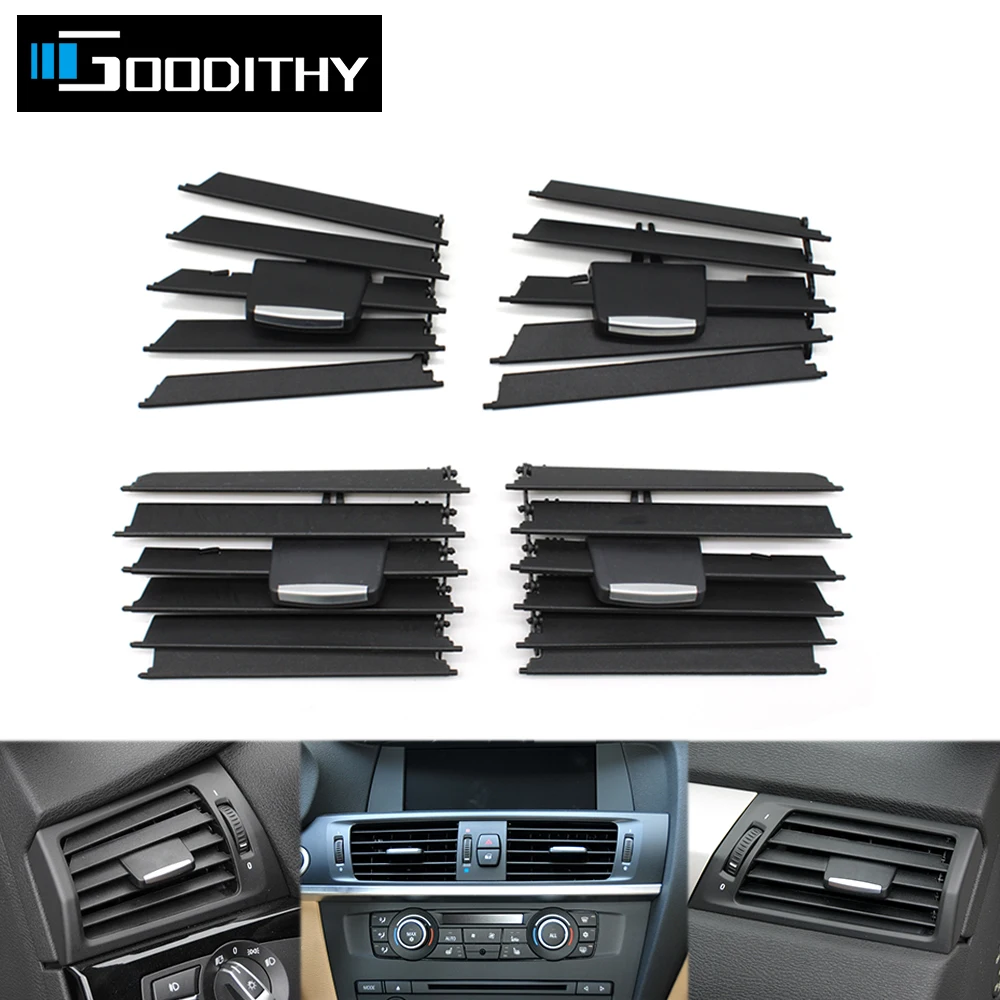 LHD RHD Car Front Left Right Middle Air Conditioner AC Vent Grille Outlet Tab Clip Repair Kit For BMW X3 X4 F25 F26 2011-2018