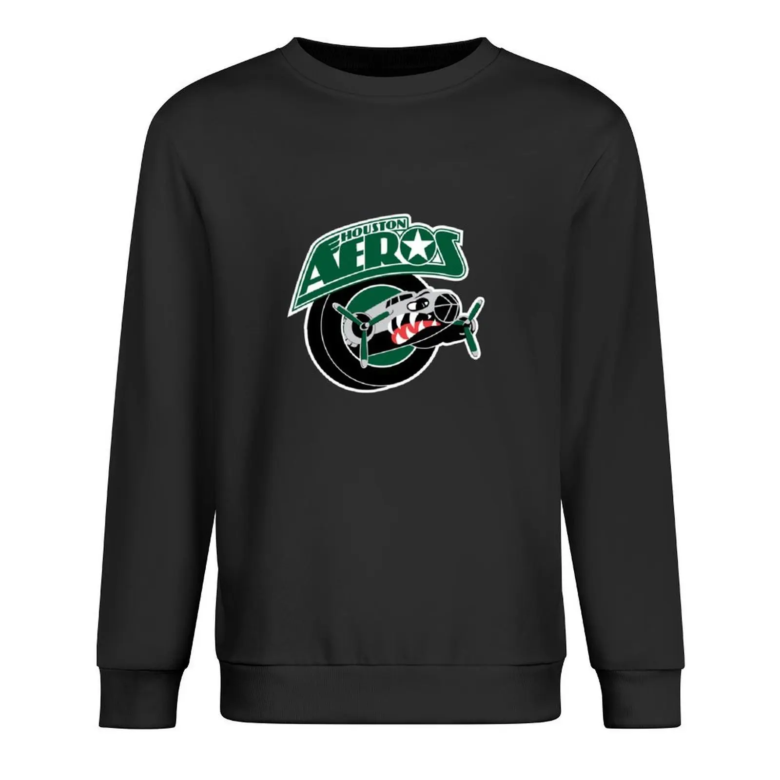 

Houston Aeros Pullover autumn new products men wear mens clothing men's clothes sweatshirts men