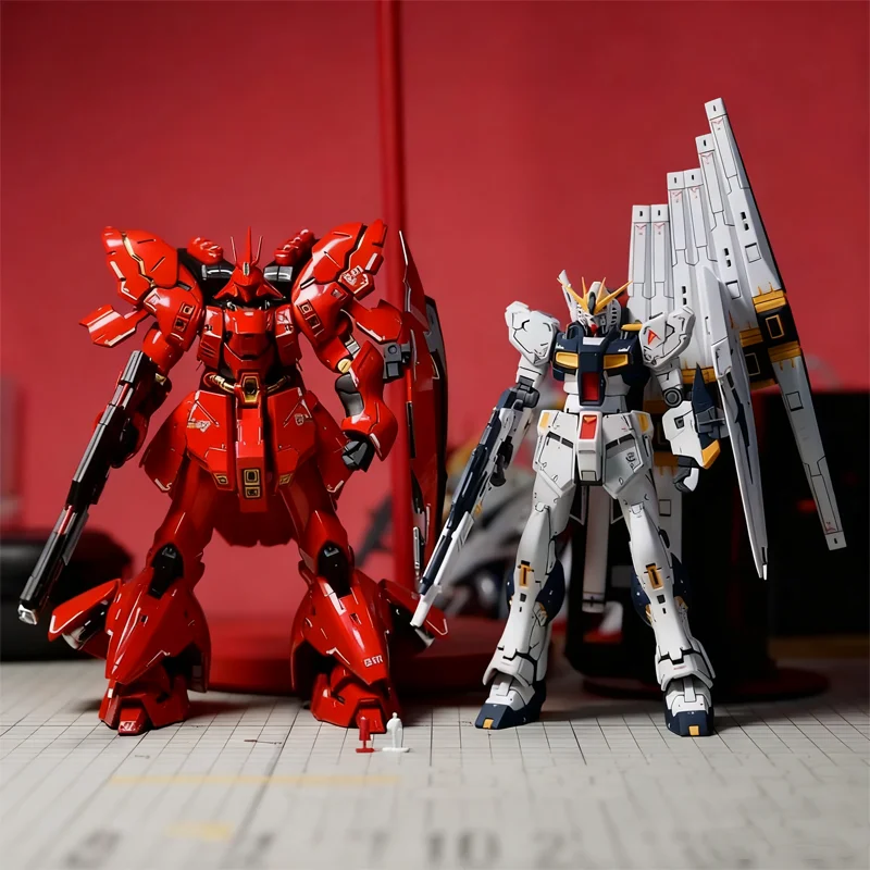 

RG 1/144 SAZAB RG5503 V Nu R32 Mech Assembly Model Kit Action Figures Desktop Ornament Doll Boy Puzzle Toys Gift Collectible