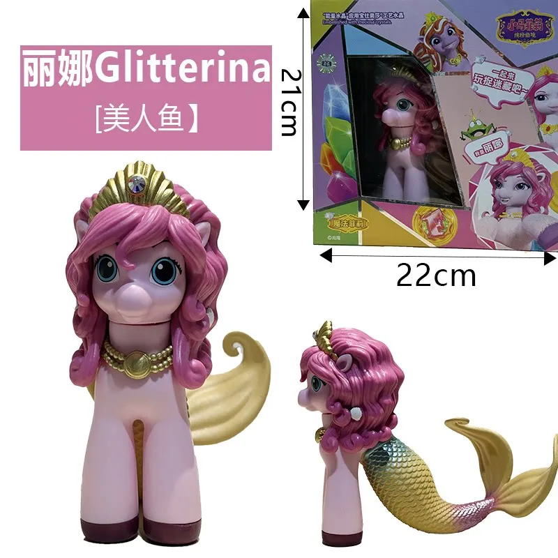 Muñeca Original Filly Isabella Lynn Rose Glitterina Magic Felly Royal Academy Unicorn Princess, Juguete de Regalo de Cumpleaños