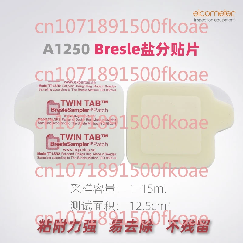 138 Salt Patch135B Bresle Salt Test Tablet A1250 E135B Sticker