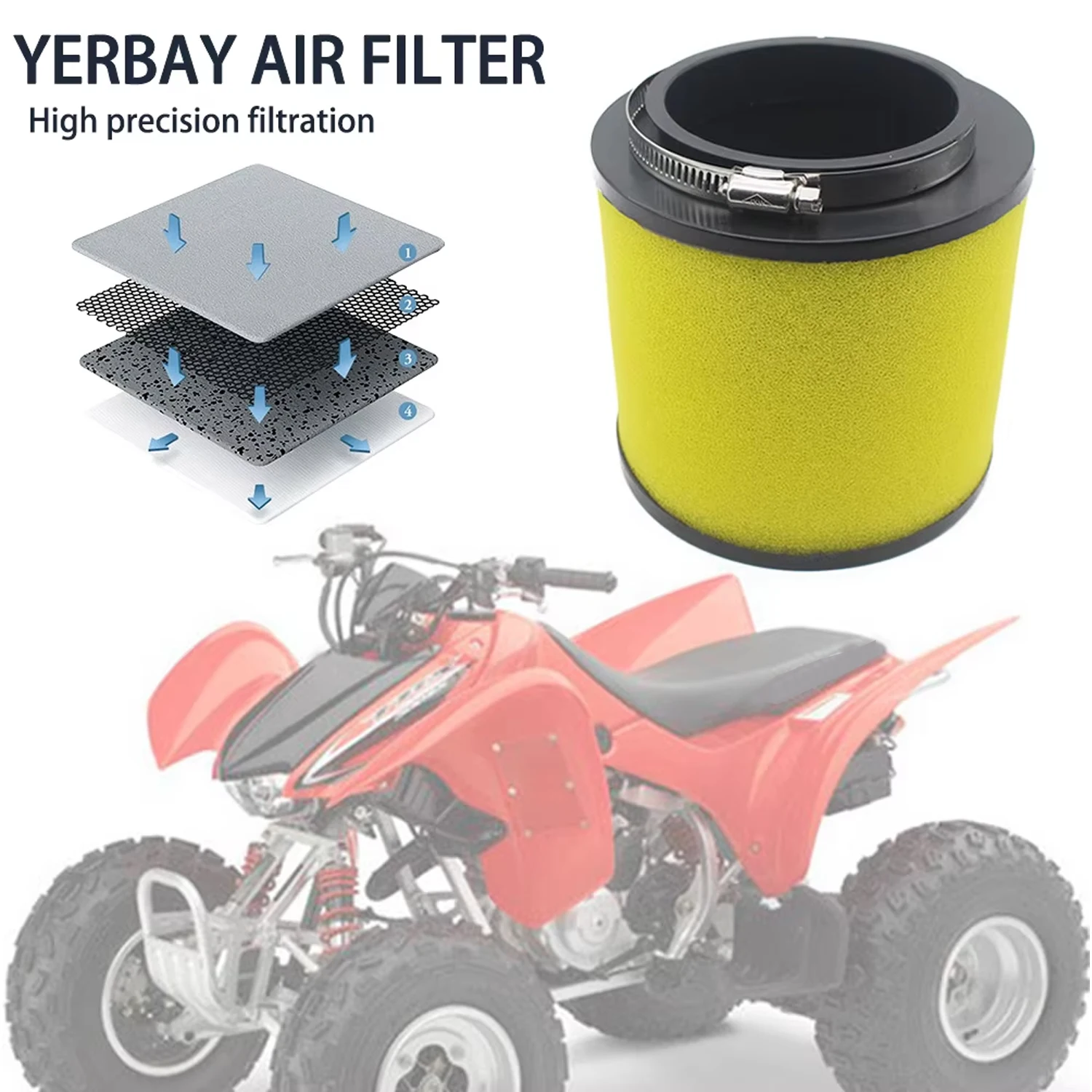 

Air Filter For Honda Recon 250 TRX250 TRX250EX TRX250TE TRX250TM TRX250X Sportrax 250
