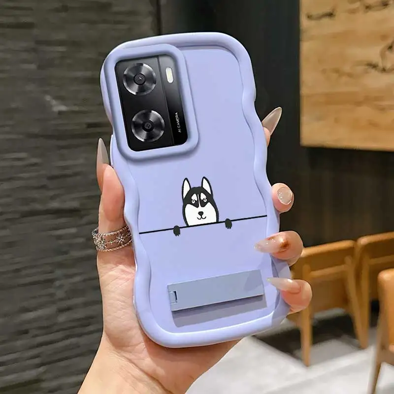 Casing Fleksibel Premium Ringan Dan Berdiri Husky Lucu Untuk OnePlus Nord N20 SE Sempurna Untuk Kasual Menampilkan OnePlus Nord N20