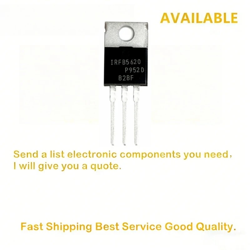 

10 шт./лот, оригинальный IRFB5620 IRFB5620PBF TO-220, полевой транзистор MOS, 25А 200В
