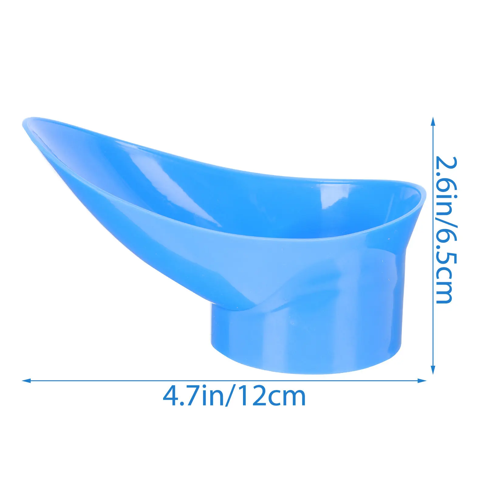2Pcs Urinal Bottle Mouth Portable Thickened Plastic Urinal Accessory for Women Elderly Pregnant Patients Hospital Travel Caring