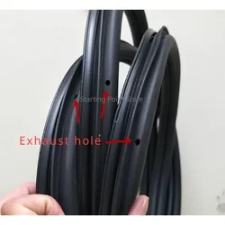 1PCS The door sealing strip and trunk waterproof rubber are suitable for the 02-12 Volkswagen POLO,Three box car