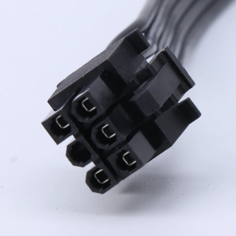 PCIe 6Pin auf 4 SATA-Festplatten-Festplatten-Stromkabel für RM550x RM650x RM750x RM850x RM1000x Modulares Netzteilkabel – Detail 3