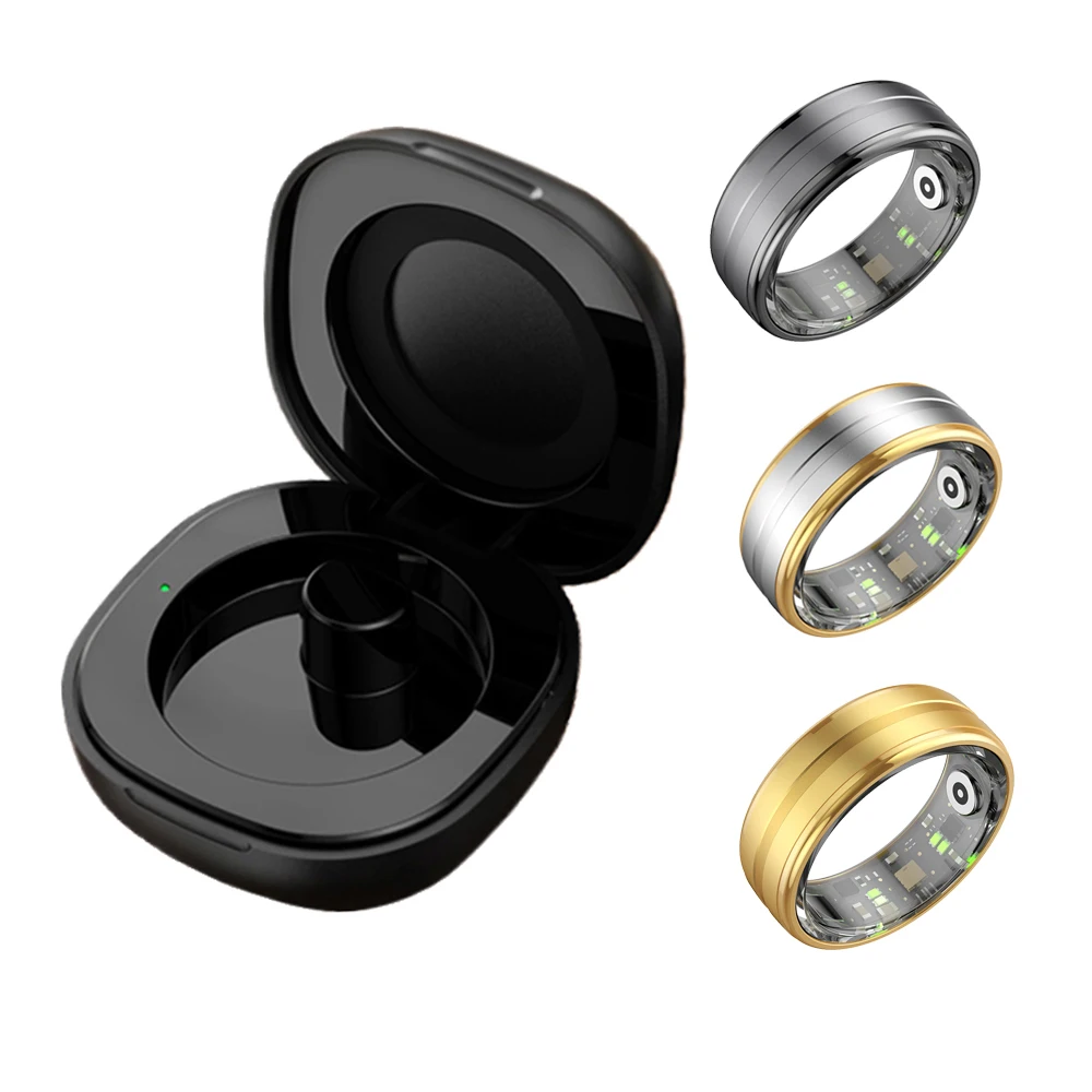 

Умное кольцо для мужчин и женщин, мониторинг сердечного ритма, кислорода в крови, сна, водонепроницаемость IP68 и 5 АТМ, отслеживание активности