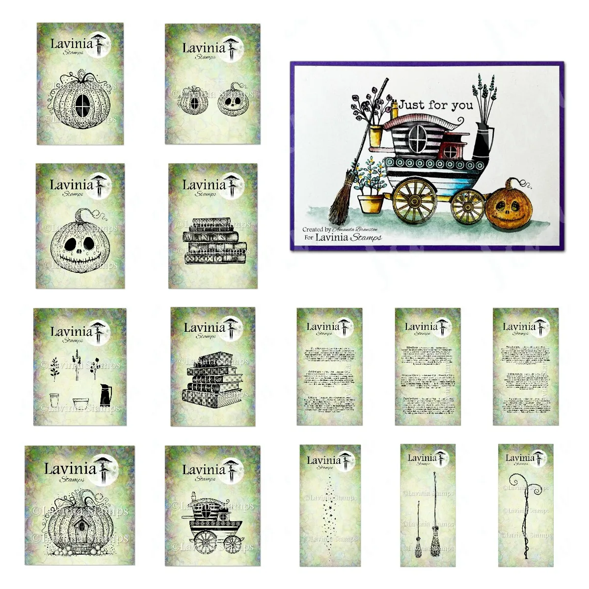 Pumpkin Lodge Stamp and Die Sets New Arrivals 2023 Spirit Signs Clear Stamps Cutting Dies Embossing Scrapbooking DIY Handmade