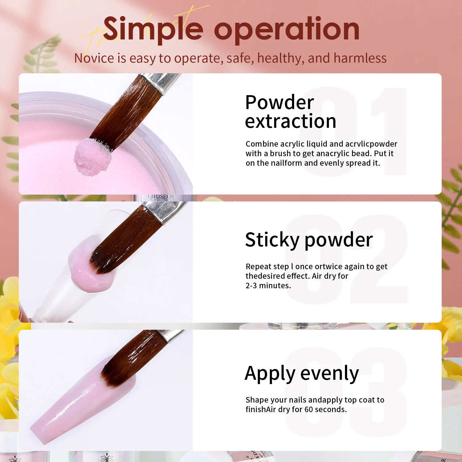 12色アクリルネイルパウダー（10g/0.35オンス入り）プロ用ポリマーネイルキットフレンチDIYネイルエクステンションキット3DアクリルネイルアートK