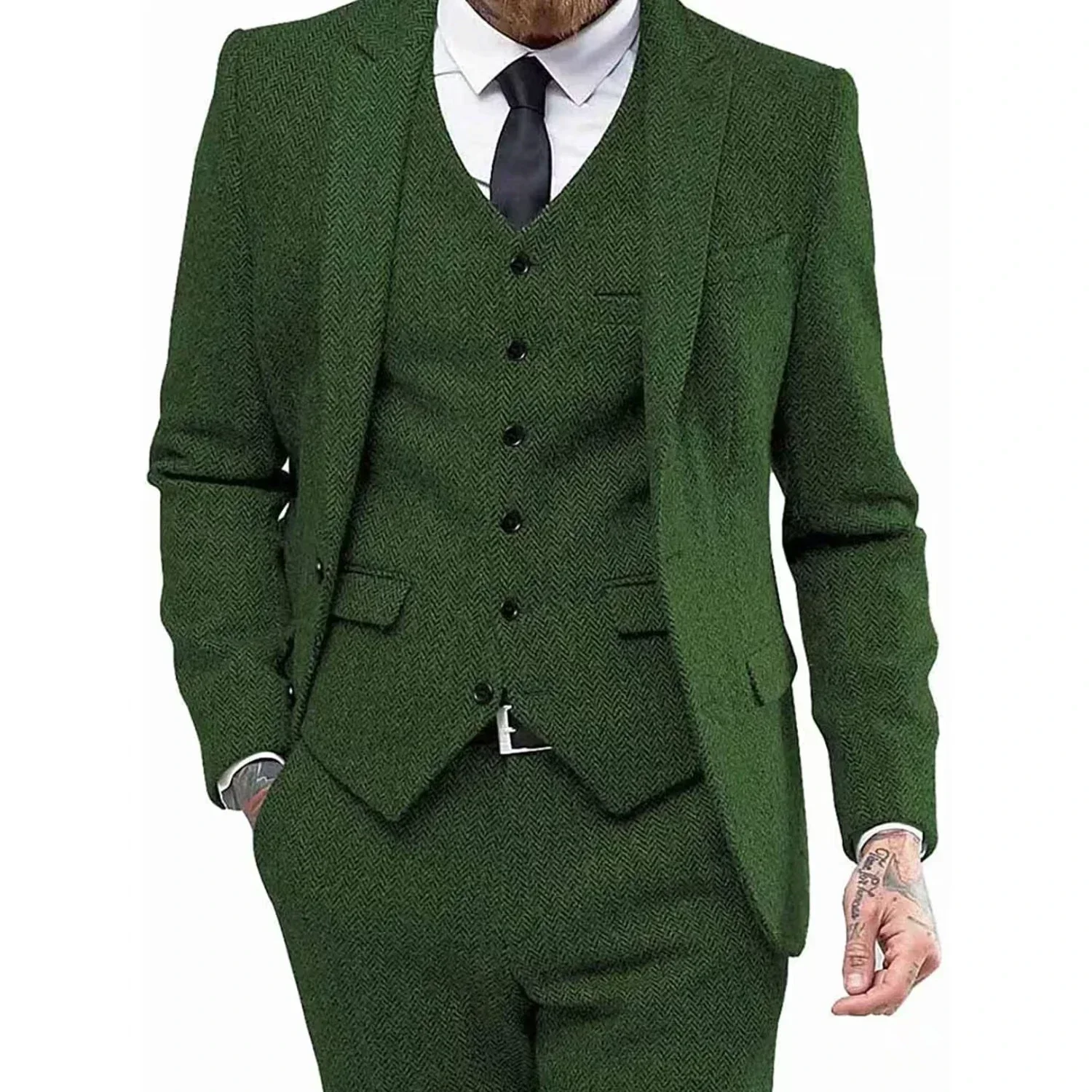 green 3pcs