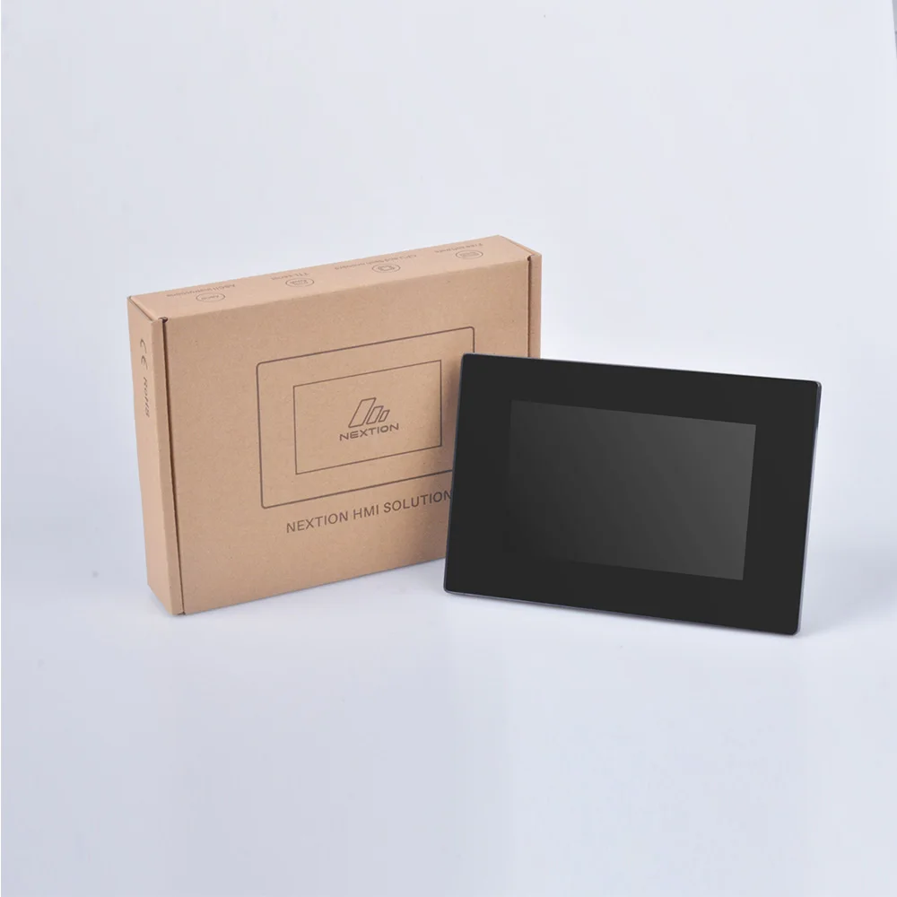 Nextion Enhanced NX8048K070-011C - 7,0 '' LCD capacitief multi-touch-display Ingebouwde RTC 8 digitale GPIO HMI met behuizing