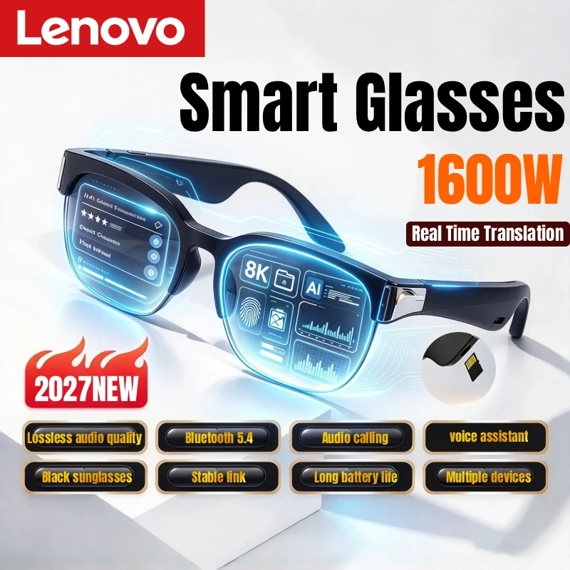 Smart Glasses Lens - Умные очки Lenovo с функцией искусственного