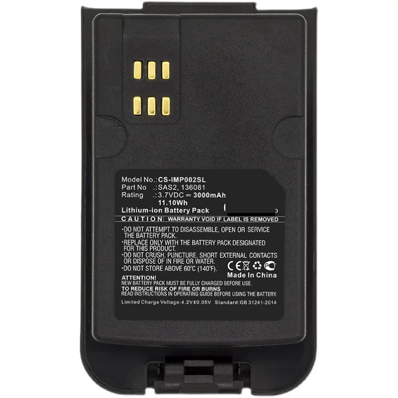 For inmarsat isatphone 2 maritime second generation phone battery sas2 136081 3000mah