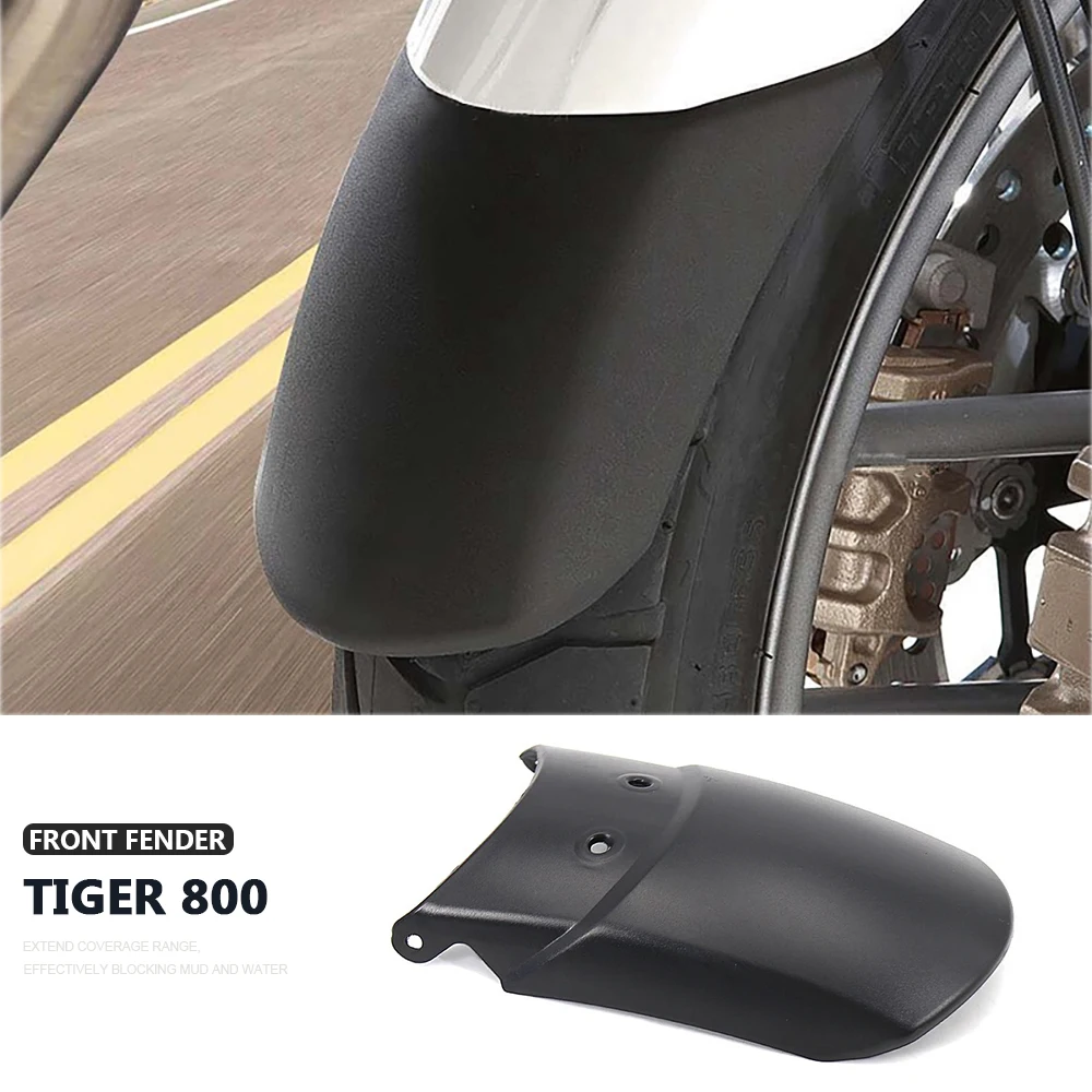 

NEW Motorcycle Fender Extender Mudguard Extension Kit For Tiger 800 XC ABS XCX XCA Front Mud Flap Mud Splash Guard