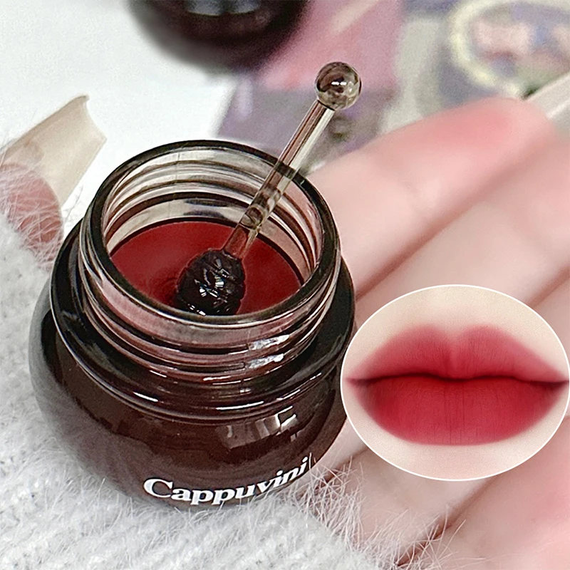 Honey Pot Lip Mud Mist Matte Color Holding Makeup Non-stick Cup Moisturizing Lip mask Lip Balm