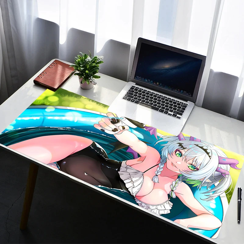 

Gaming Mouse Pad Desk Mat Gamer VShojo Apricot Professional Premium Mousepad Durable Speed Control Accessories Keyboard Pad