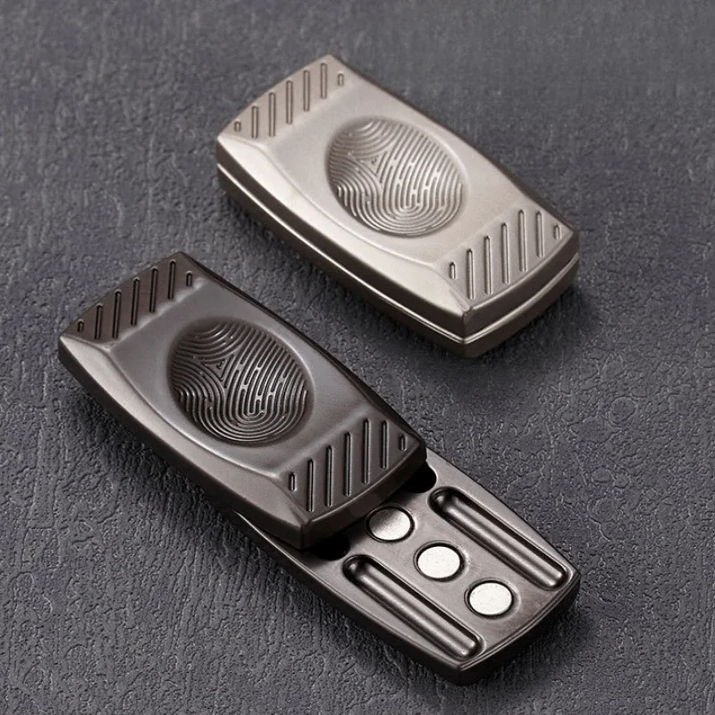 Controle deslizante mecânico magnético, placa de empurrar edc, alívio do estresse, brinquedo antiestresse, alívio da ansiedade para adultos