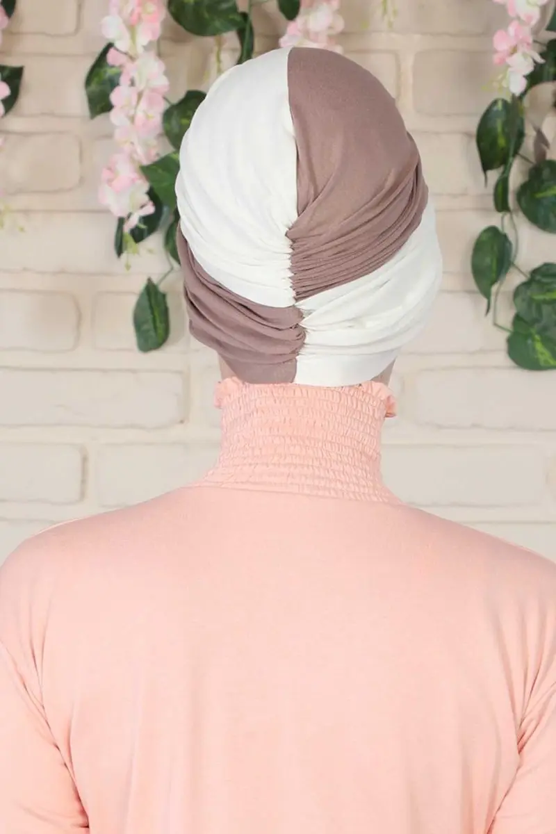 Os Hijab deux couleurs