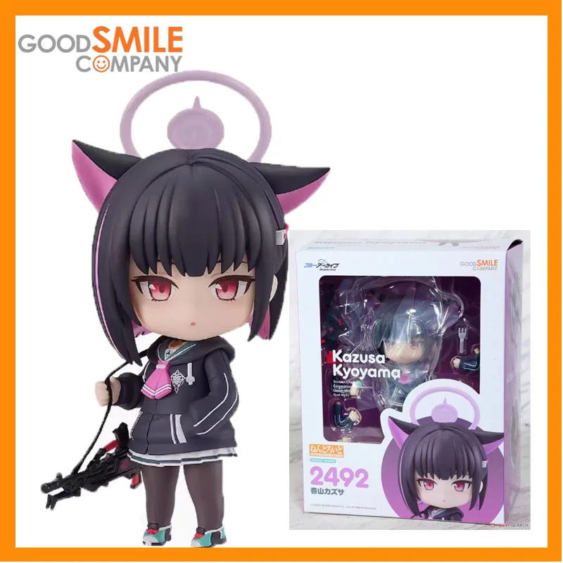 

GSC Good Smile Nendoroid Original Blue Archive Kazusa Kyoyama 2492 Action Figure Toys for Boys Girls Gift Collectible Model