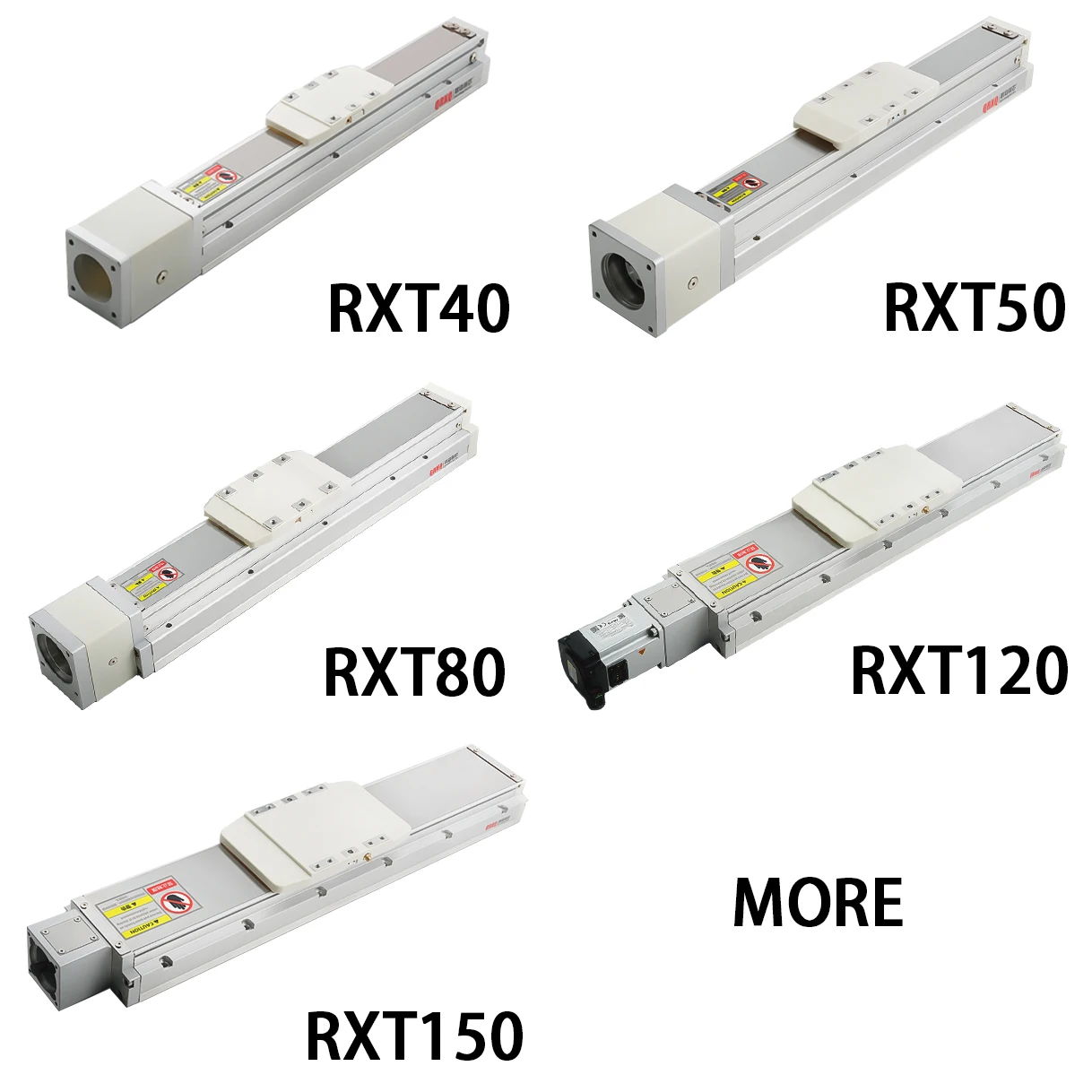 RXT120 Cnc Sliding Table Axis Stage Travel 100-1250mm 16mm Linear Rail Ball Screw Linear Actuator Bundle Kit For Nema23