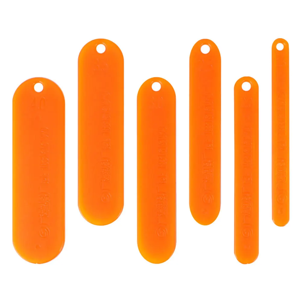 

Fishing Net Repair Shuttle 6pcs Plastic Needles for Cast Net Mending Knitting Tool Loom Yacht Sewing Accessories