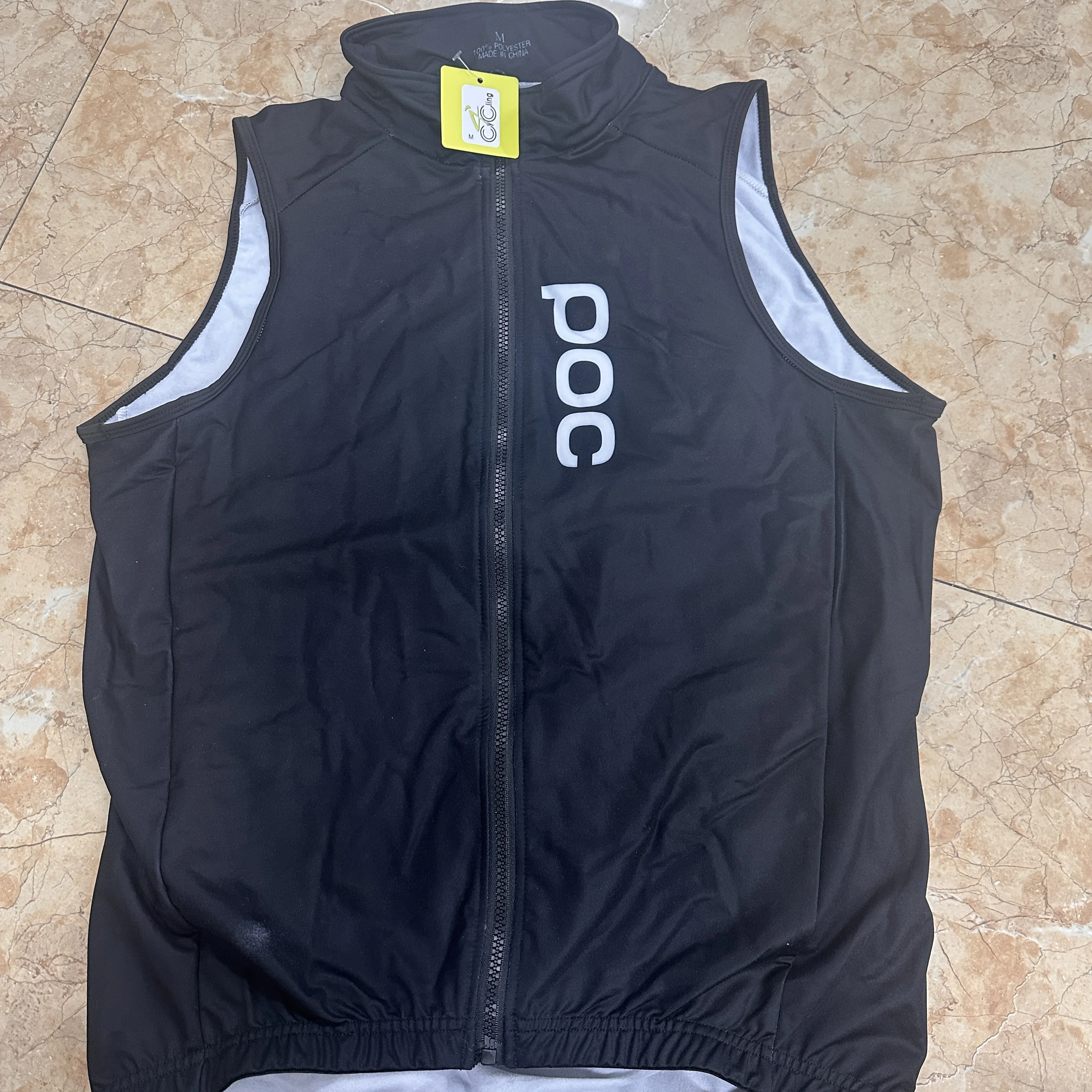 POC-Chaleco de ciclismo para hombre y mujer, prenda de lana gruesa, todo en uno, antiexplosión, para carretera y montaña, para invierno