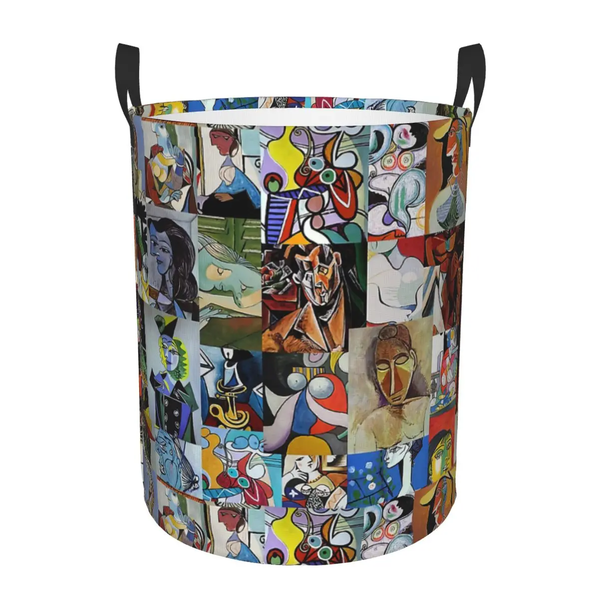 Pablo Picasso Collection Laundry Hamper Large Clothes Storage Basket Spanish Art Artist Cubism Surrealism Toys Bin for Nursery