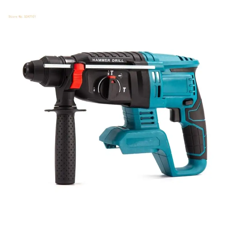 

Brushless Electric Impact Hammer Drill Cordless Rotary Hammer Handheld Power Tool Rotary Hammer Drill Repair Tool Dropship