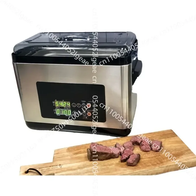 Electric Automatic Slow Cooker, Clay Inner Pot, Precise Temperature Control, Stainless Steel Outer Pot 4L Household