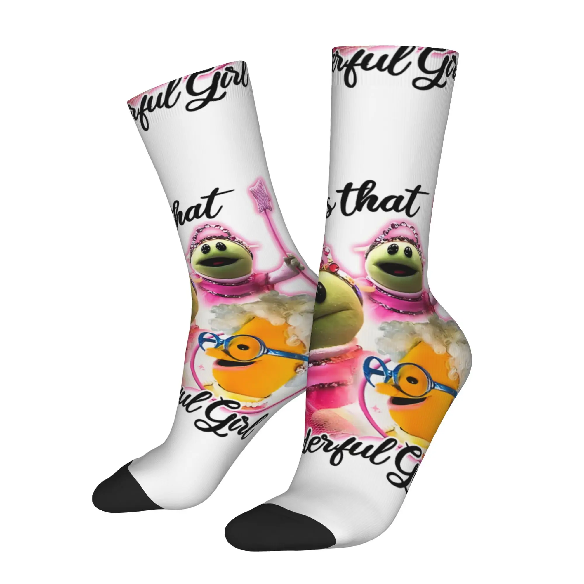

Funny Sock nNanalan nNanalan Whos That Wonderful Girl Rock Quality Pattern Printed Men Socks Casual Men's Socks