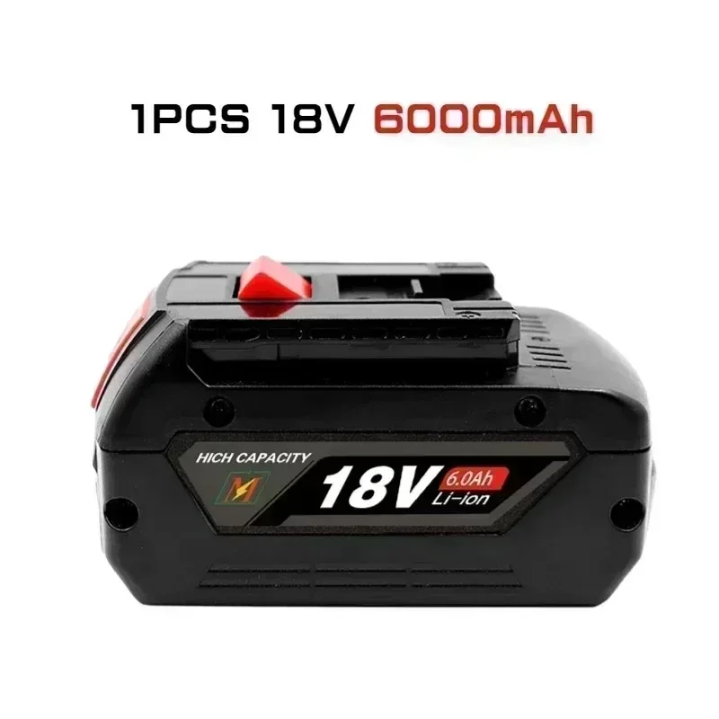 

18V Rechargeable Power Tool Battery 10Ah For Bosch 18V Power Tool Backup 10000mah Battery Portable Replacement