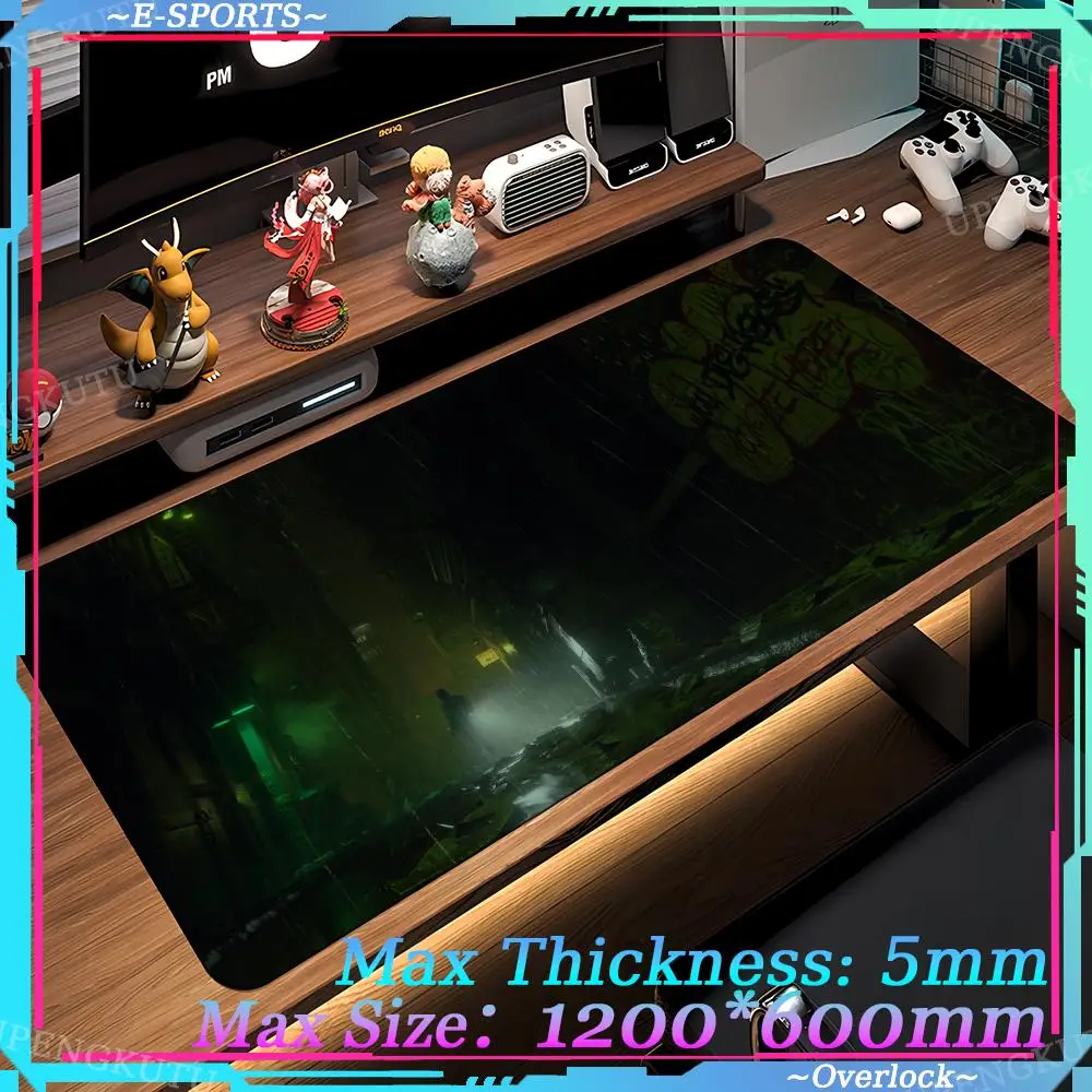 1200X600MM Mouse New products Pad Oversized 1200X600X5MM A_alan_Wake2 Gaming Mouse  Anime Pad